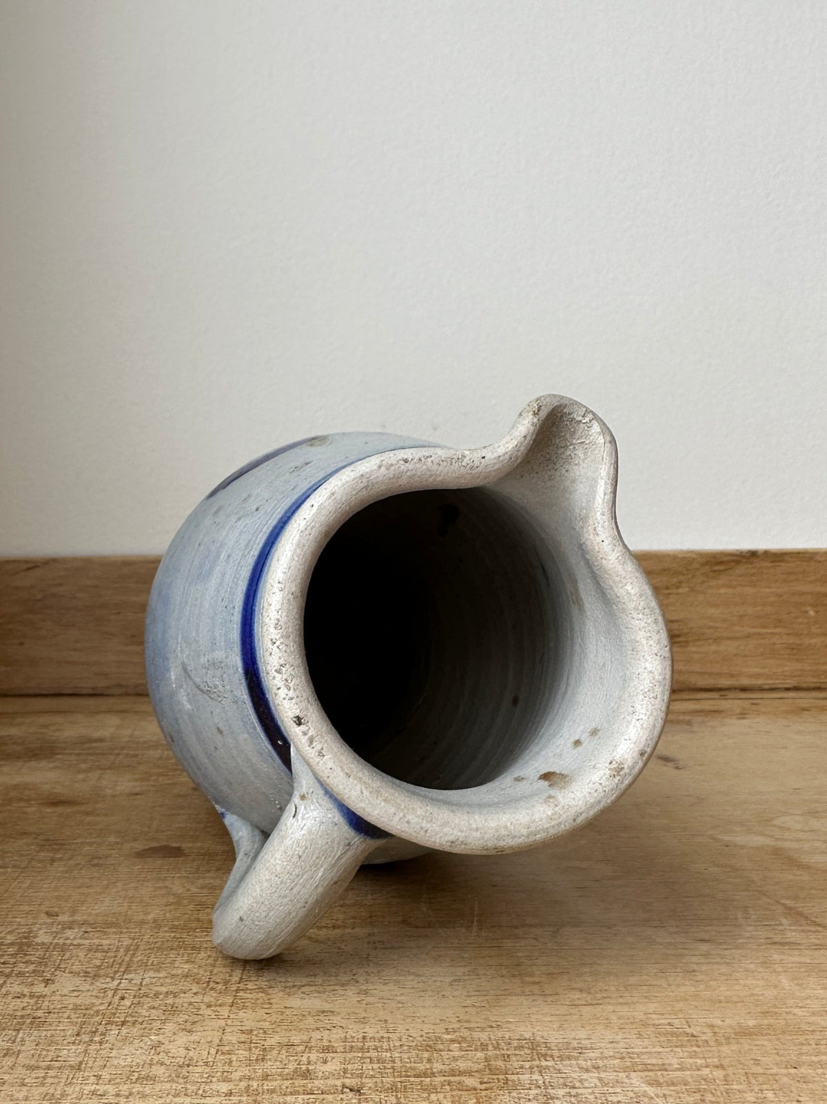 Westerwald stoneware jug - House on Horizon