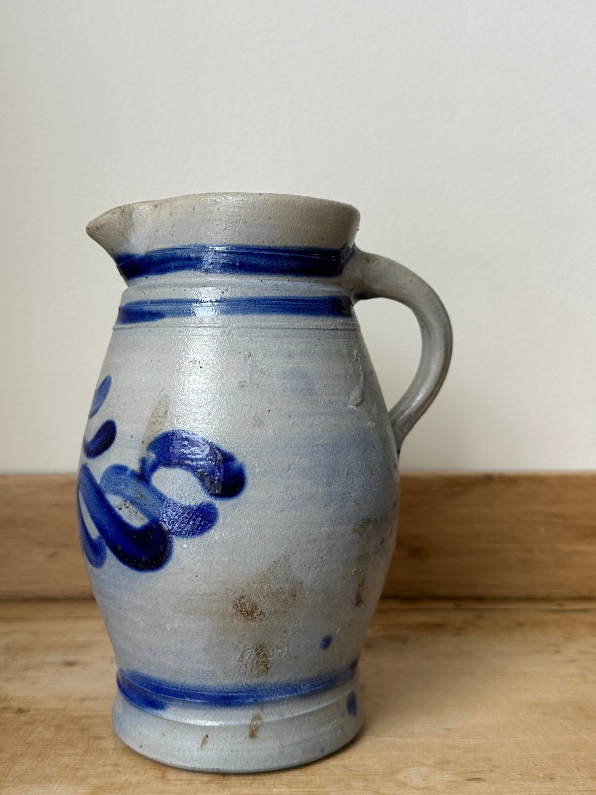 Westerwald stoneware jug - House on Horizon