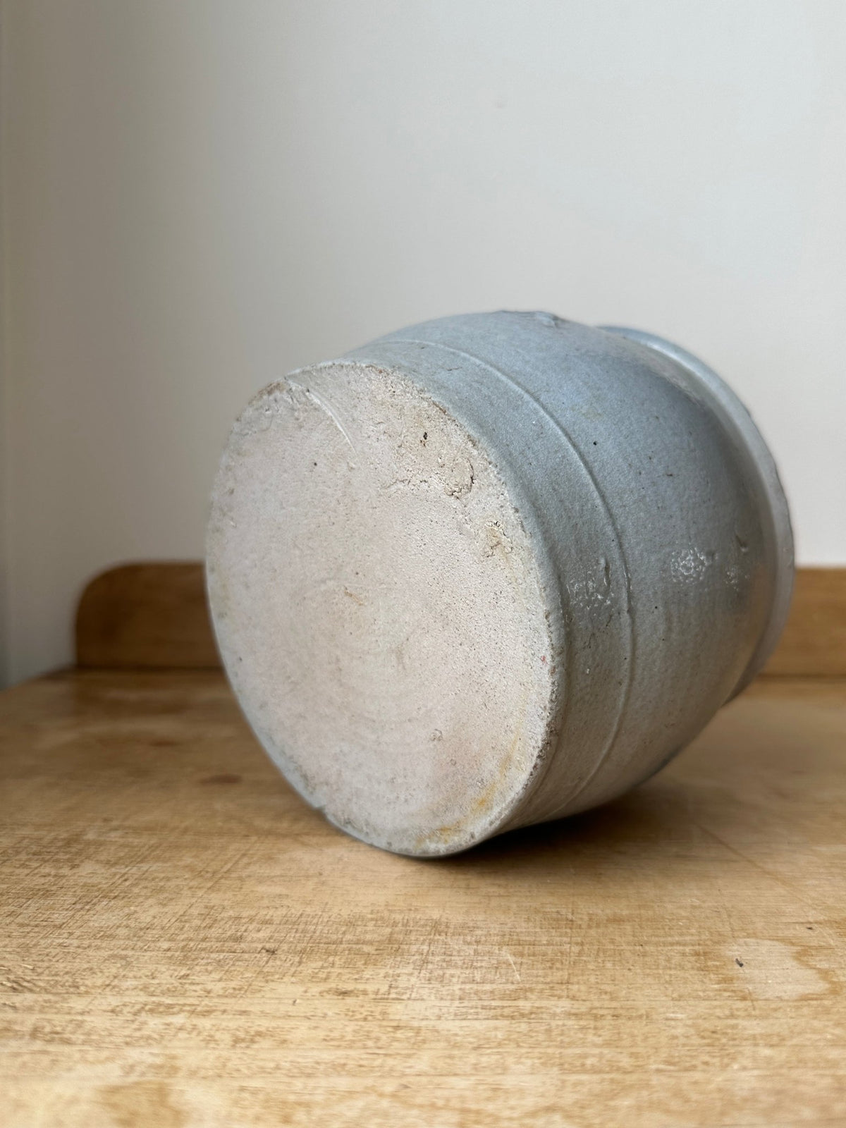 Westerwald stoneware pot - House on Horizon